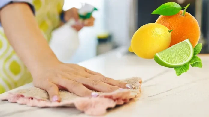 Homemade cleaning solution